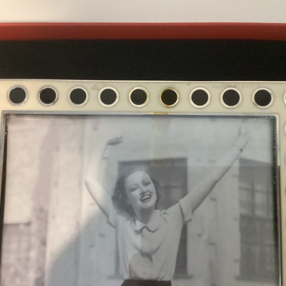 Kate Spade Cream and Black  Polka Dot Photo Frame 5x7 - Picture 6 of 9